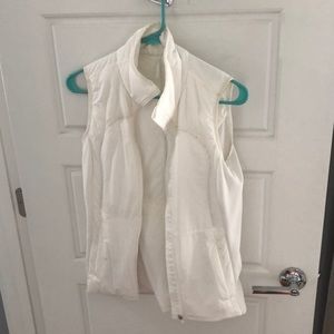 Lulu lemon white vest